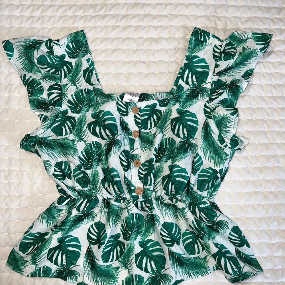 Floral Peplum
